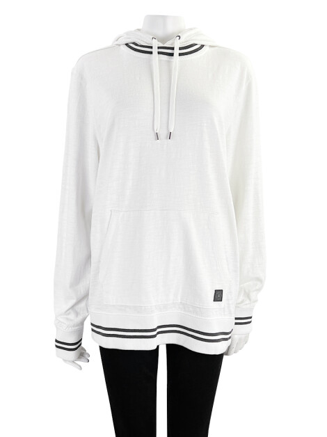 Blusa American Eagle Capuz Branca