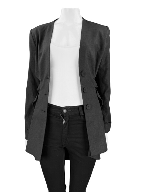 Blazer Coolrated Recortes Preto