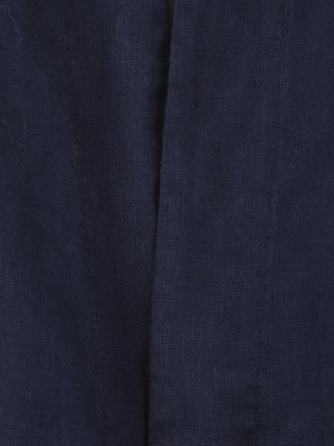 Blusa Marisa Ribeiro Linho Azul Marinho