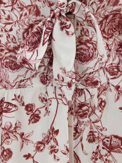 Camisa Mixed Estampada Floral Infanto-Juvenil