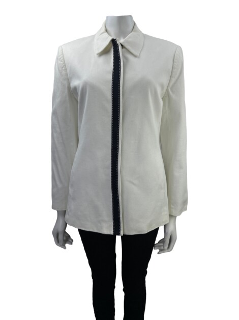 Blazer Talbots Tecido Branco