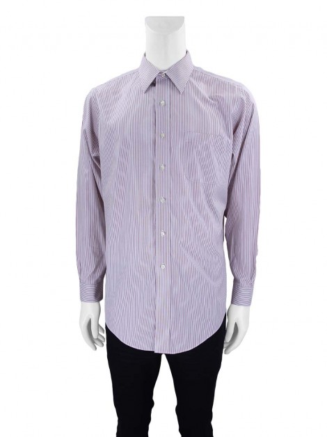 Camisa Brooks Brothers Listrada Vermelha