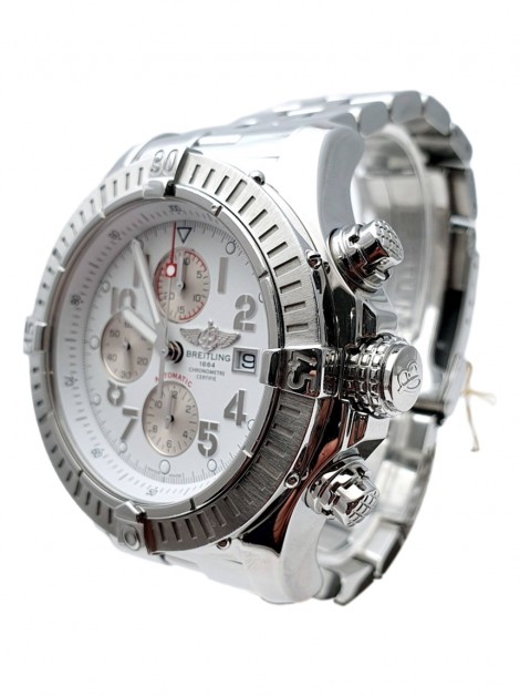 Relógio Breitling Super Avenger Prateado Automático
