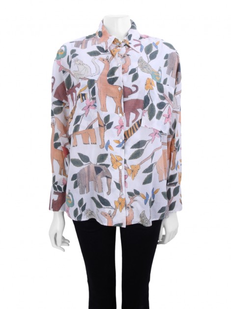 Camisa Waiwai Rio + Betina De Luca Estampa Animais