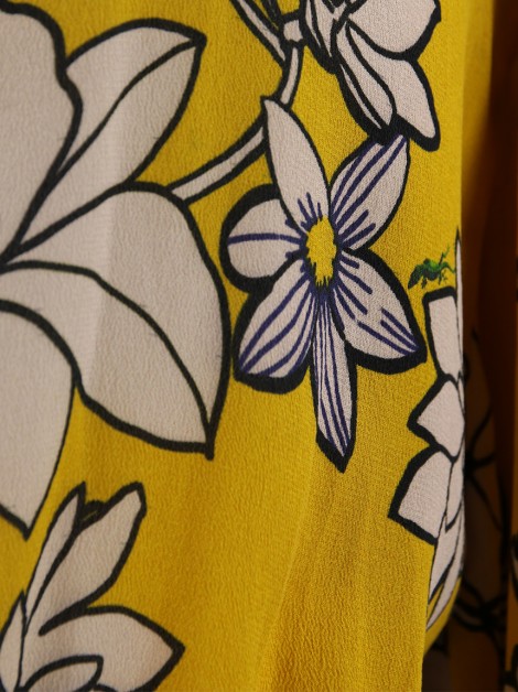 Macacão A. Brand Floral Amarelo