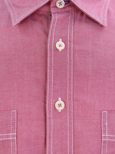 Camisa PINK Thomas Casual Rosa Masculina