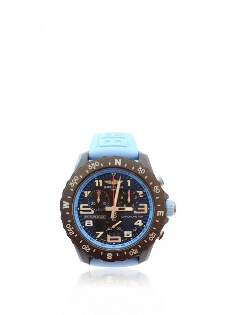 Relógio Breitling Endurance Pro Chronograph Quartz Black Dial Blue