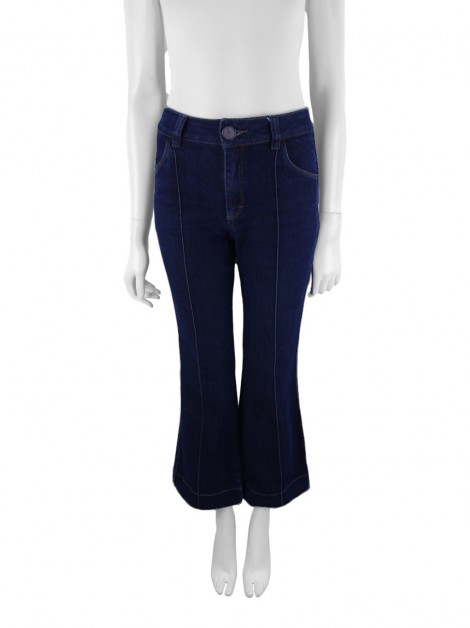 Calça Sacada Jeans Azul