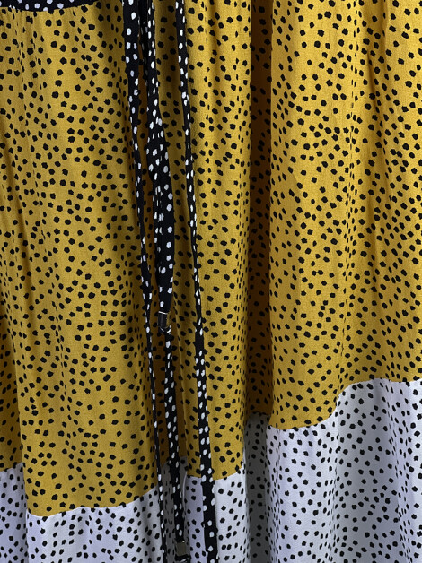 Saia Olympiah Estampada Dots