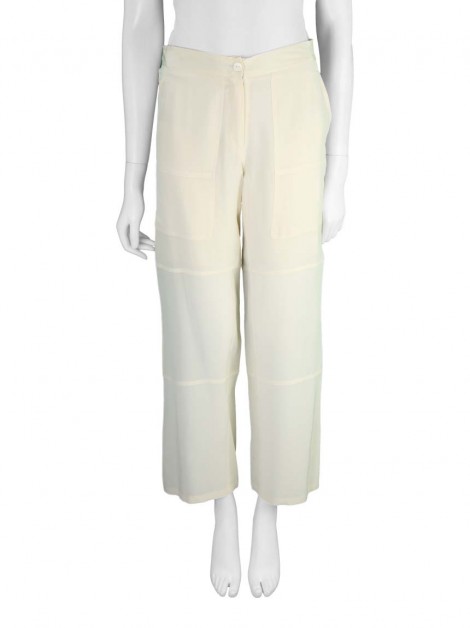 Calça La Perla Marvel Seda Creme