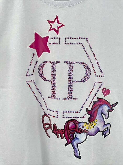 Blusa Philipp Plein Estampa Unicórnio