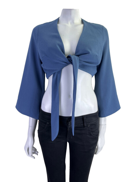 Blusa Olympiah Cropped Azul