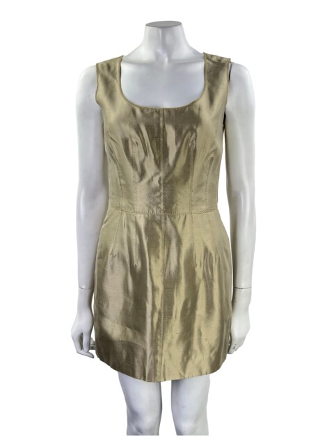 Vestido Dolce & Gabbana Metalizado Dourado