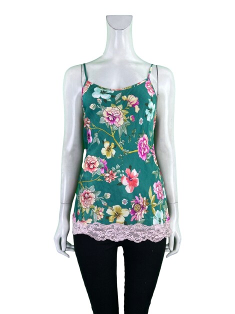 Top Intimissimi Verde Estampada
