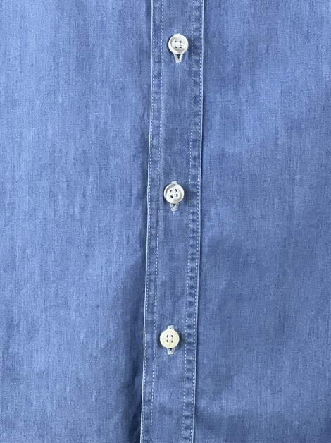 Camisa Penguin Bolsos Azul