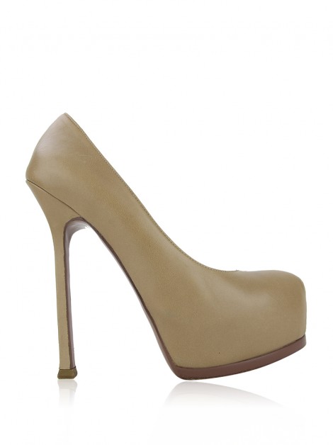 Sapato Yves Saint Laurent Tribtoo Nude