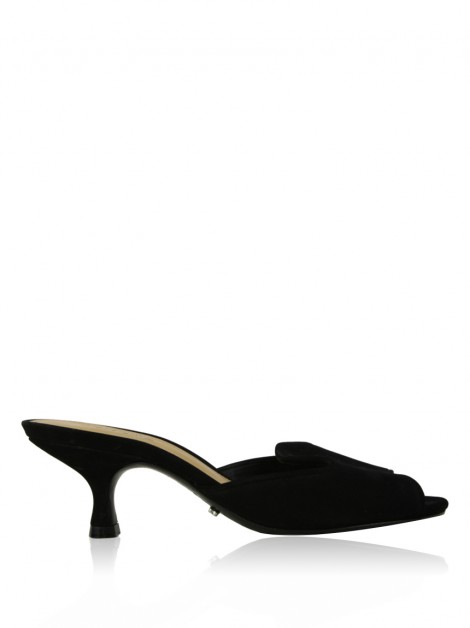 Sandália Schutz Mule Suede Preto