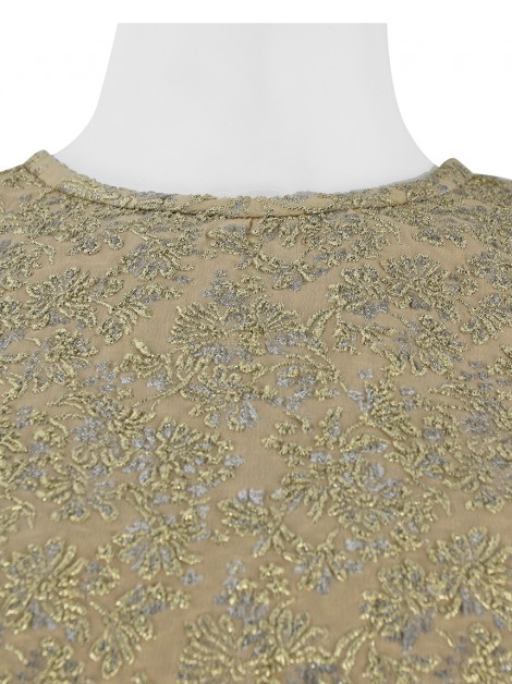 Blusa Rochas Bordada Brilhante