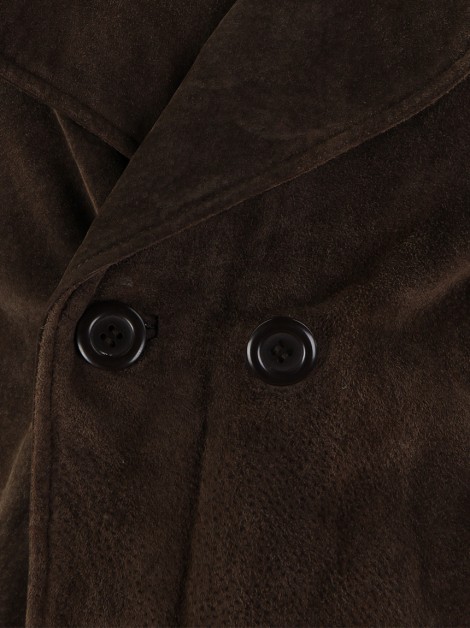 Jaqueta Naf Naf Couro Vintage
