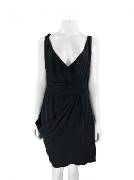 Vestido Karen Millen Tecido Preto