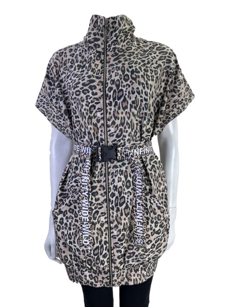 Casaco CAOS Acinturado Animal Print
