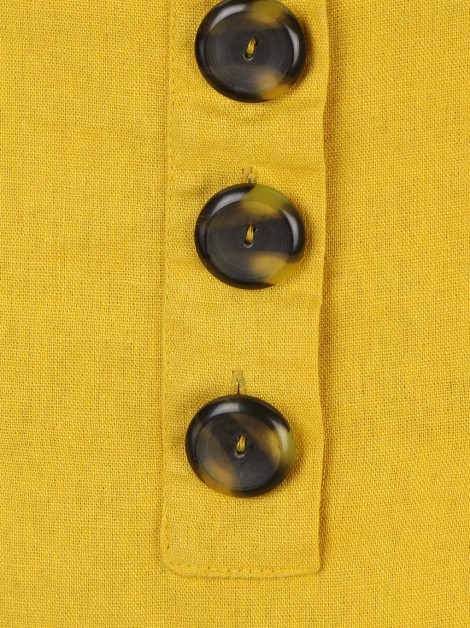 Saia RAY Linho Amarelo