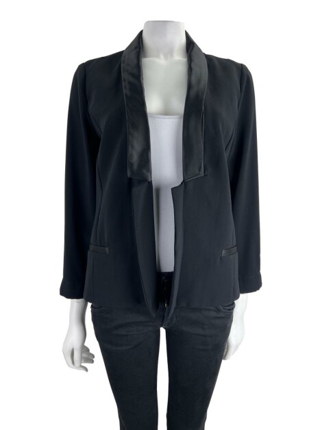 Blazer Maria Bonita Tecido Preto