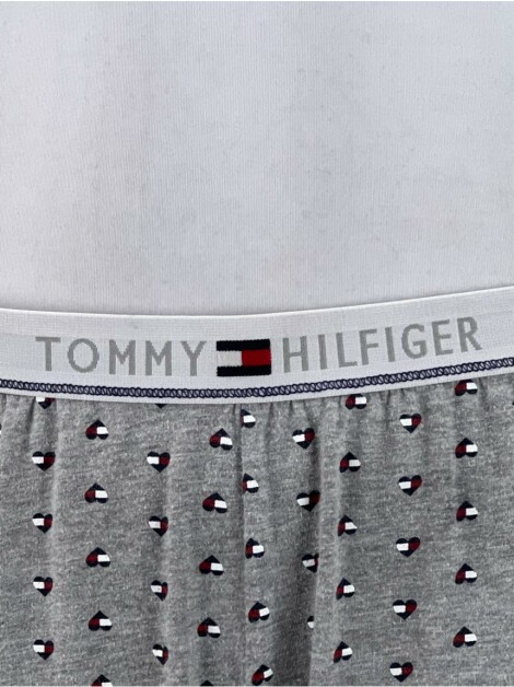 Pijama Tommy Hilfiger Estampa Bicolor