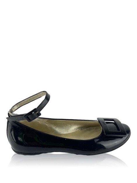 Sapatilha Roger Vivier Verniz Preta