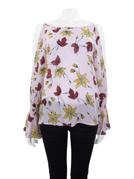 Blusa Scarf Me Seda Multicolor