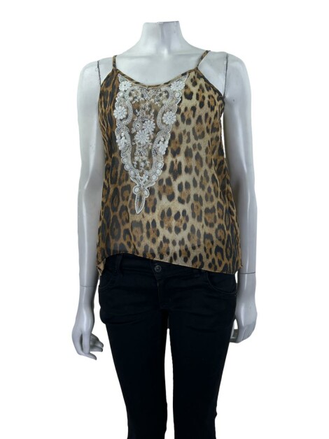 Blusa Hush by Rosana Renda Animal Print