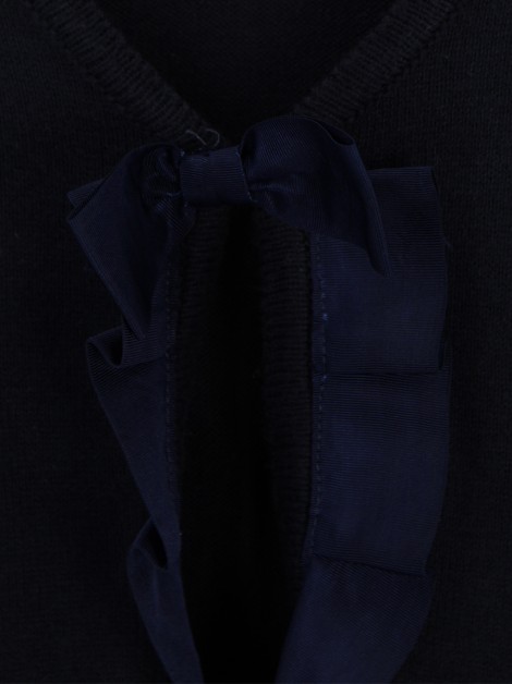 Casaco Silmara Cardigan Azul Marinho Infantil