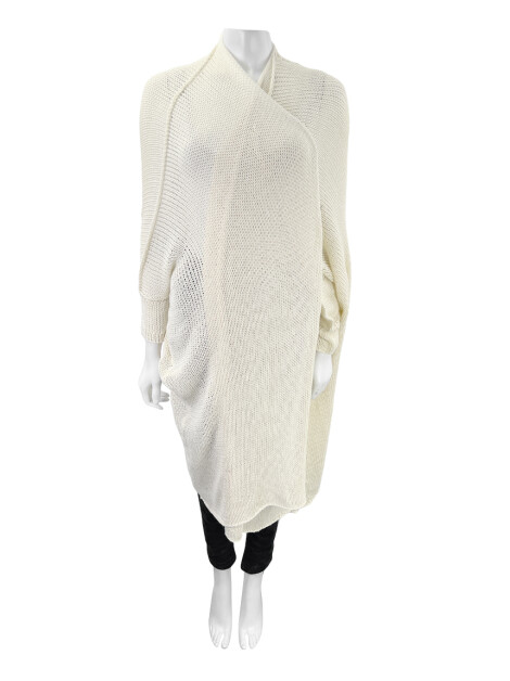 Casaco Flavia Aranha Tricot Off White