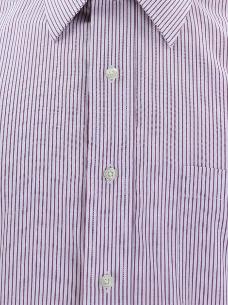 Camisa Brooks Brothers Listrada Vermelha