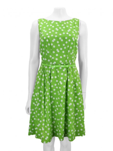 Vestido Kate Spade Tecido Estampado Verde