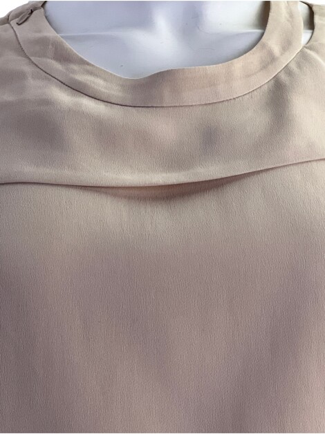 Blusa Joseph Seda Recortes Rose