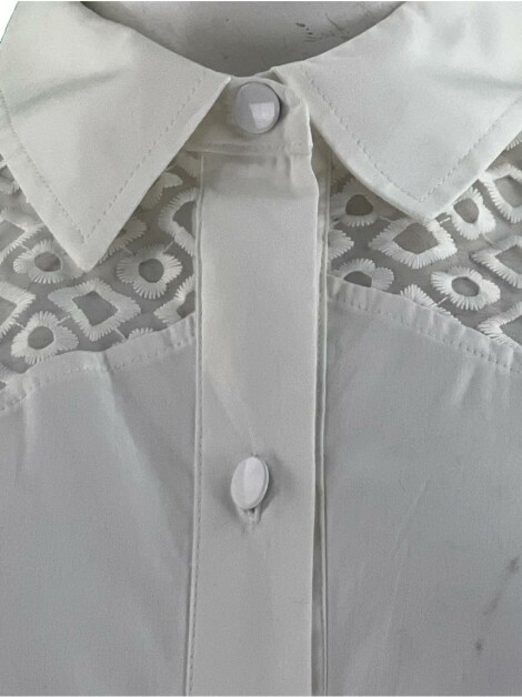 Camisa Lafort Texturizada Off White