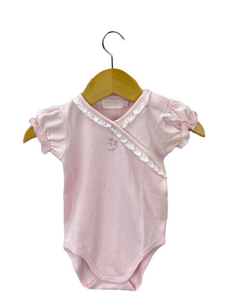 Body Trousseau Babados Rosa