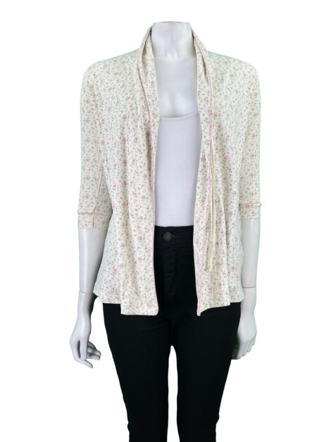 Casaco Rose & Bleu Florido Off-White
