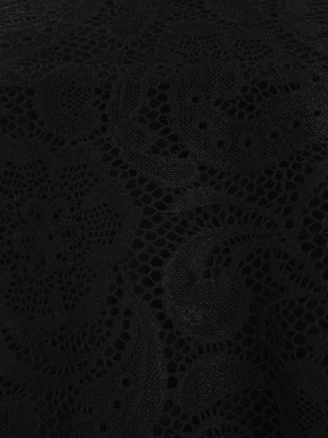 Blusa 284 Renda Preta