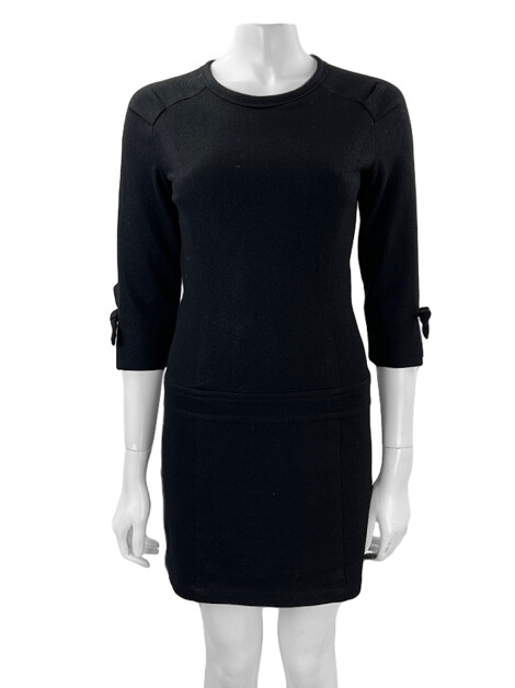 Vestido Maria Garcia Lã Preto