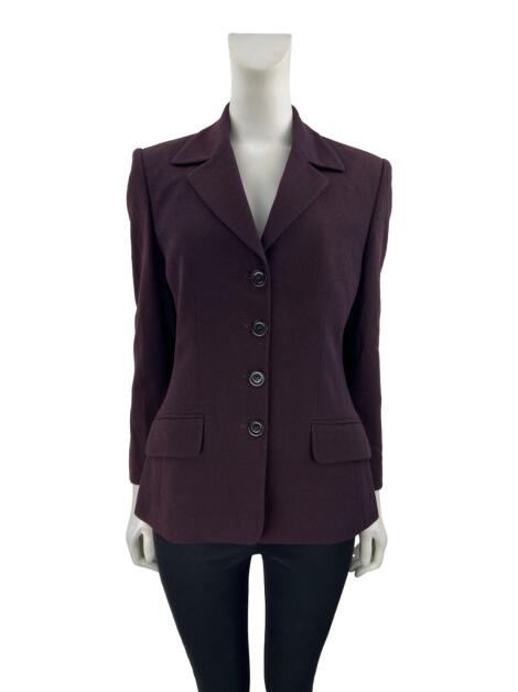 Blazer Cacharel Tecido Vinho Original FKJ230 Etiqueta Única