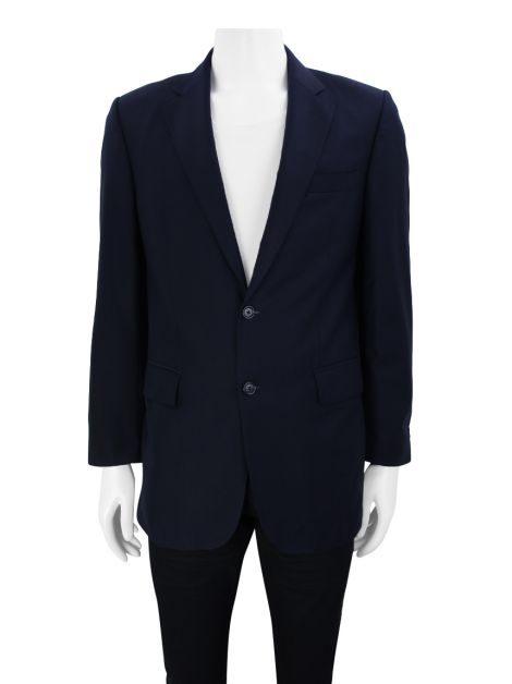 Blazer Ermenegildo Zegna Lã Azul Marinho