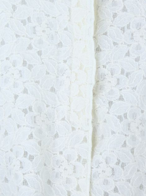 Blazer NIna Ricci Texturizado Floral Off-White