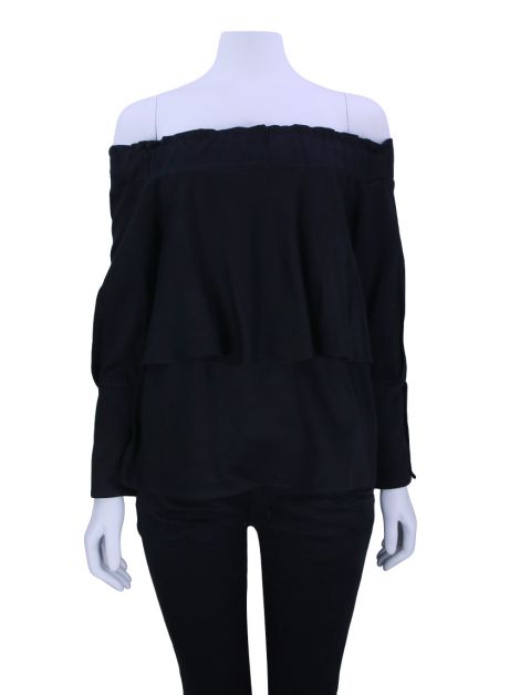 Blusa Cruise Tecido Preto
