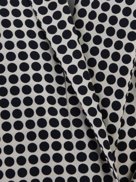 Blusa Dries Van Noten Seda Bicolor