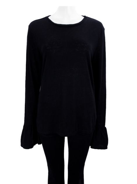 Blusa FRAME Linho Preta