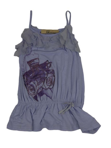 Blusa John Galliano Lilás Infantil