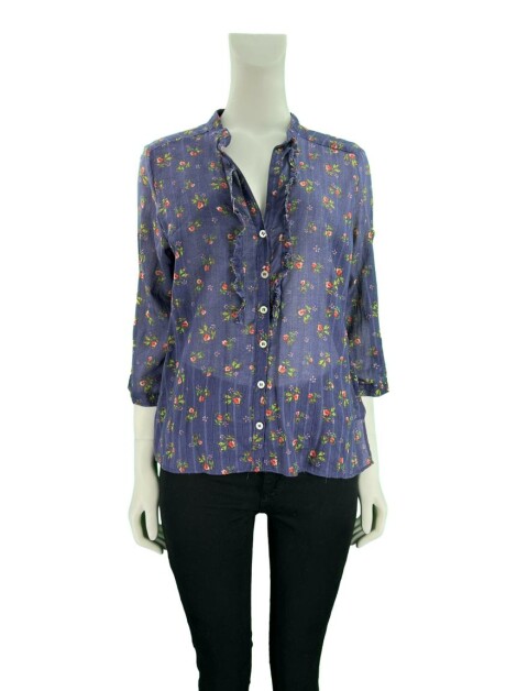 Blusa K&T Texturizada Floral
