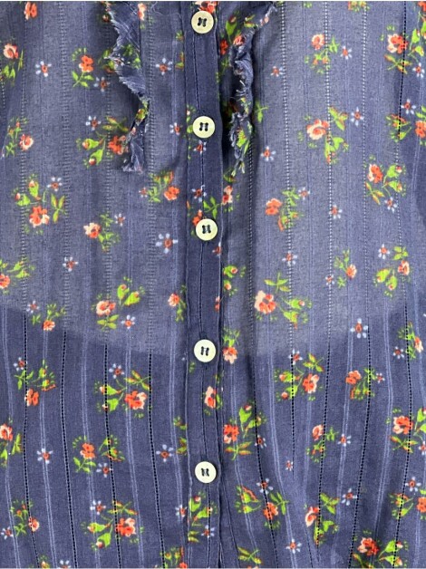 Blusa K&T Texturizada Floral